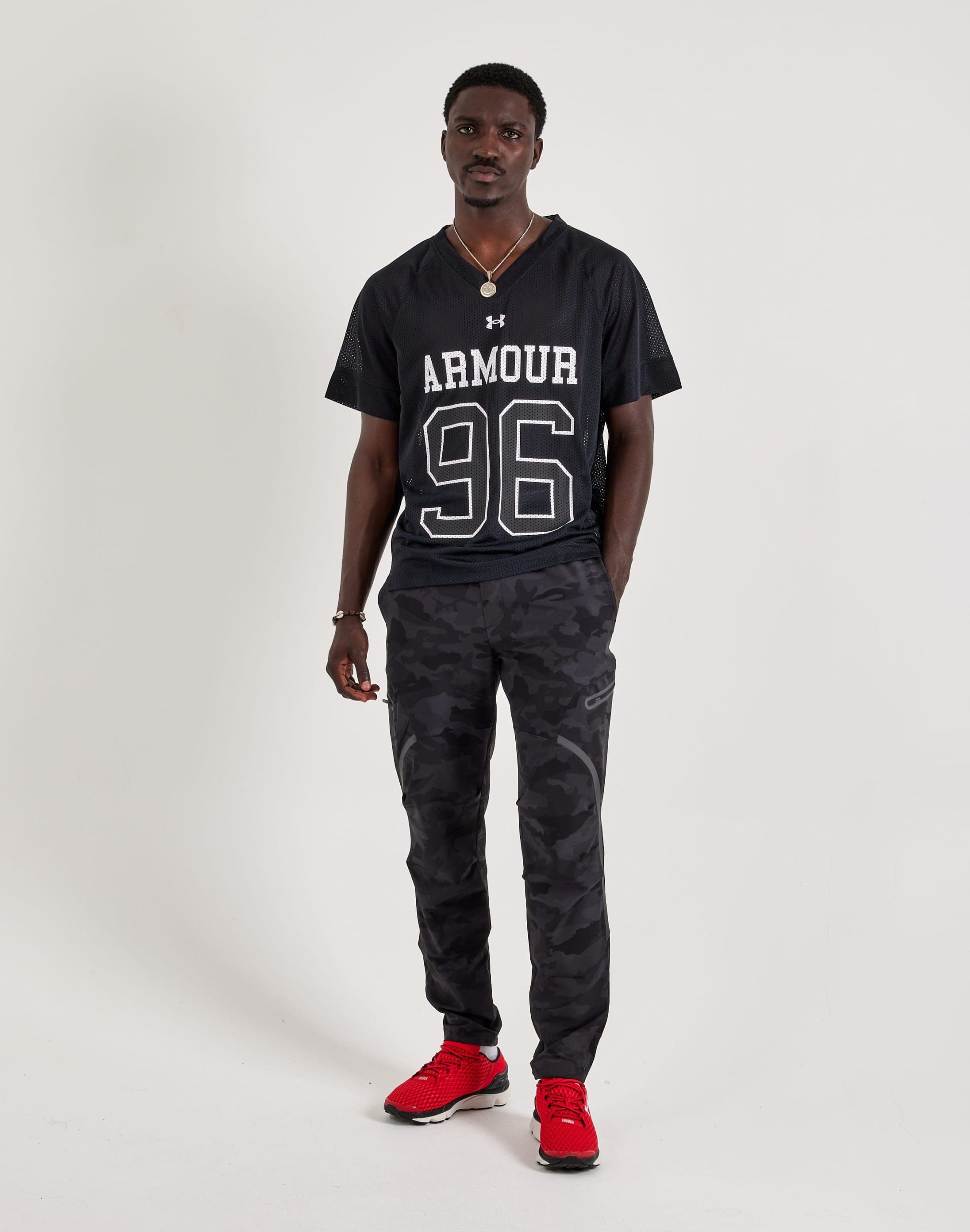 Under Armour Mesh Football Jersey - Image 4