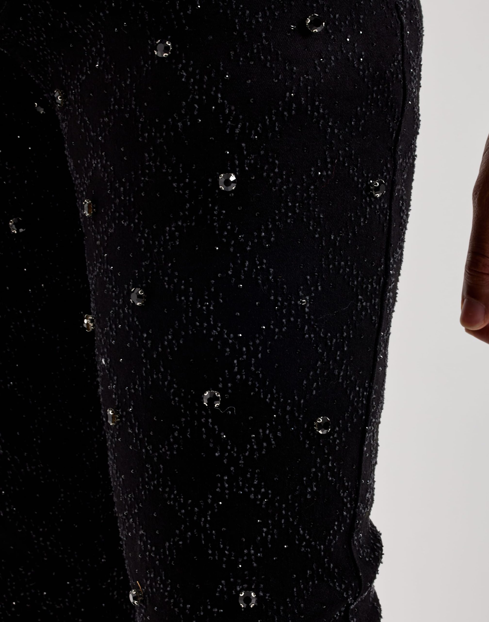 UR Diamond Stud Stacked Denim Jeans - Image 3