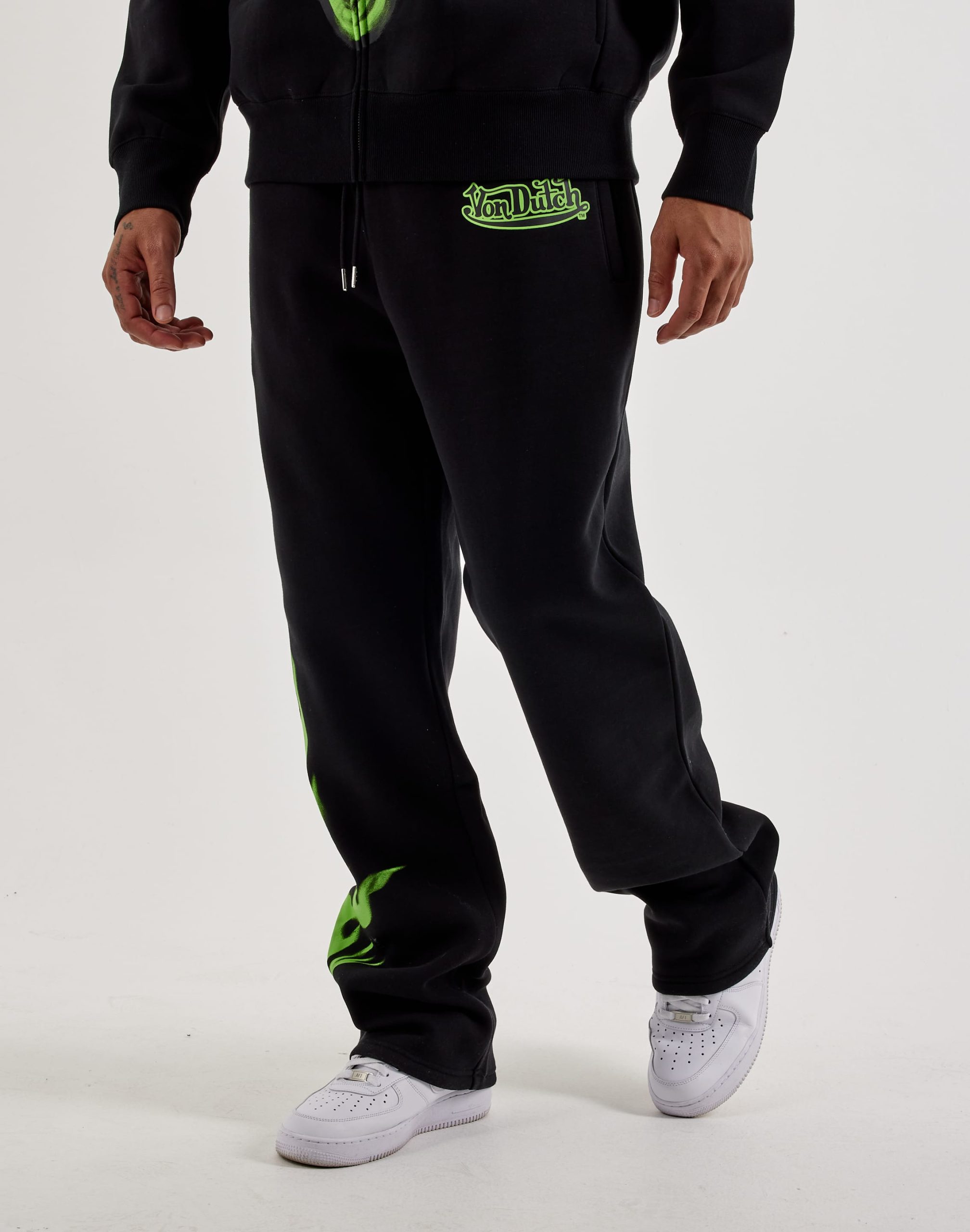 Von Dutch Ghost Flames Fleece Pants - Image 2