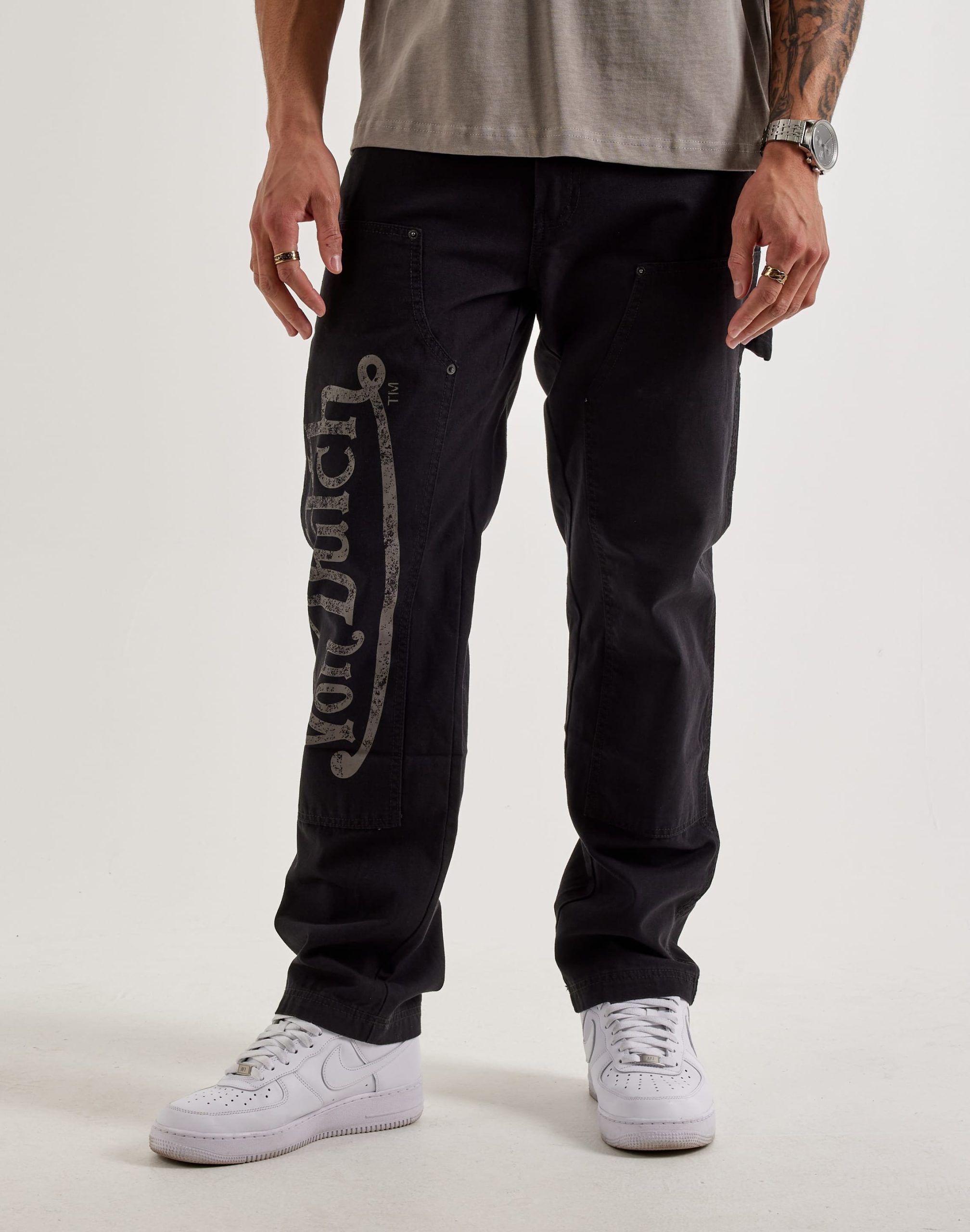 Von Dutch Straight Double-Knee Pants - Image 2