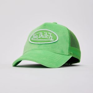 Von Dutch Velvet Trucker Hat