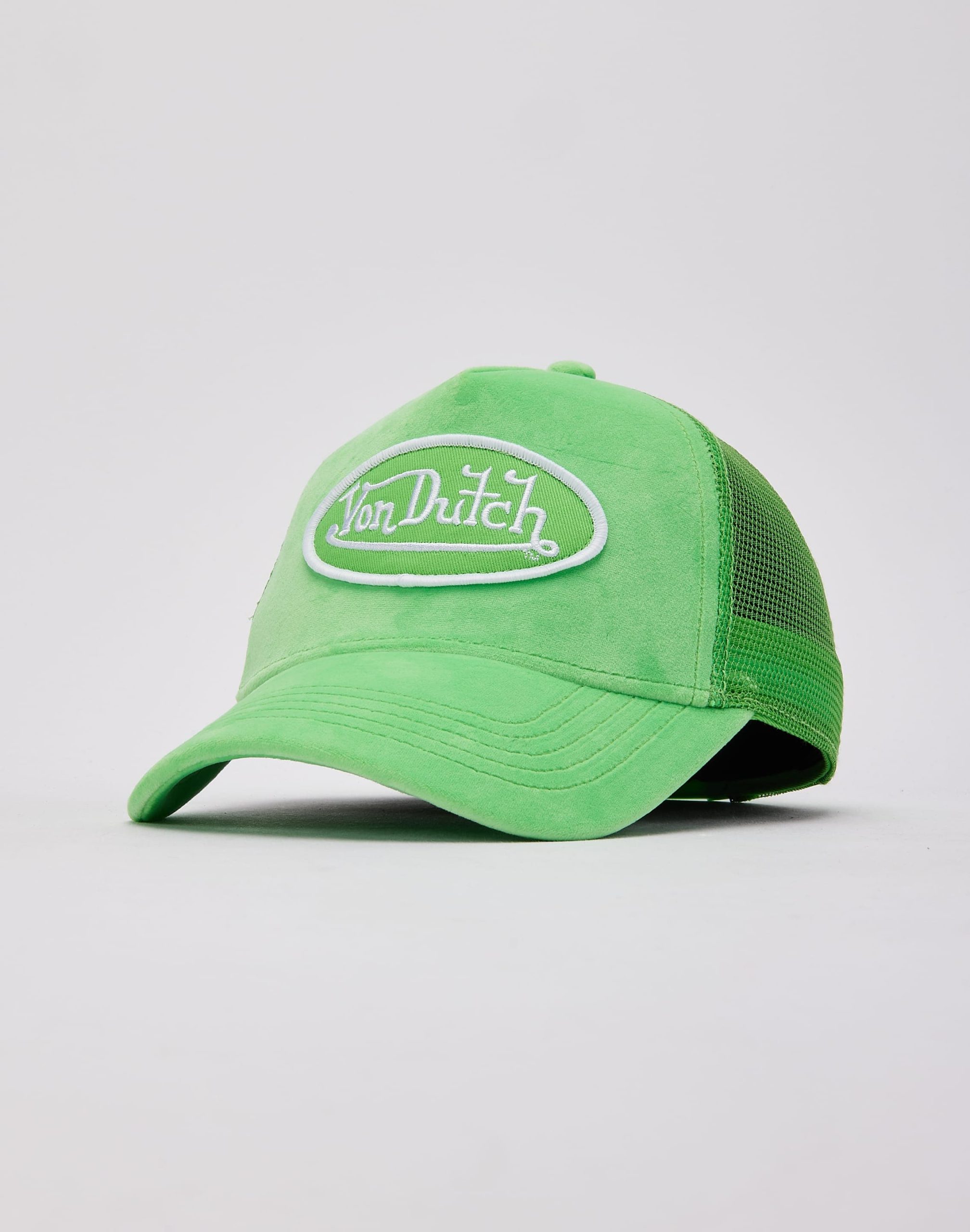 Von Dutch Velvet Trucker Hat