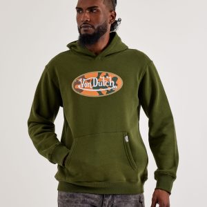 Von Dutch Camo Logo Hoodie