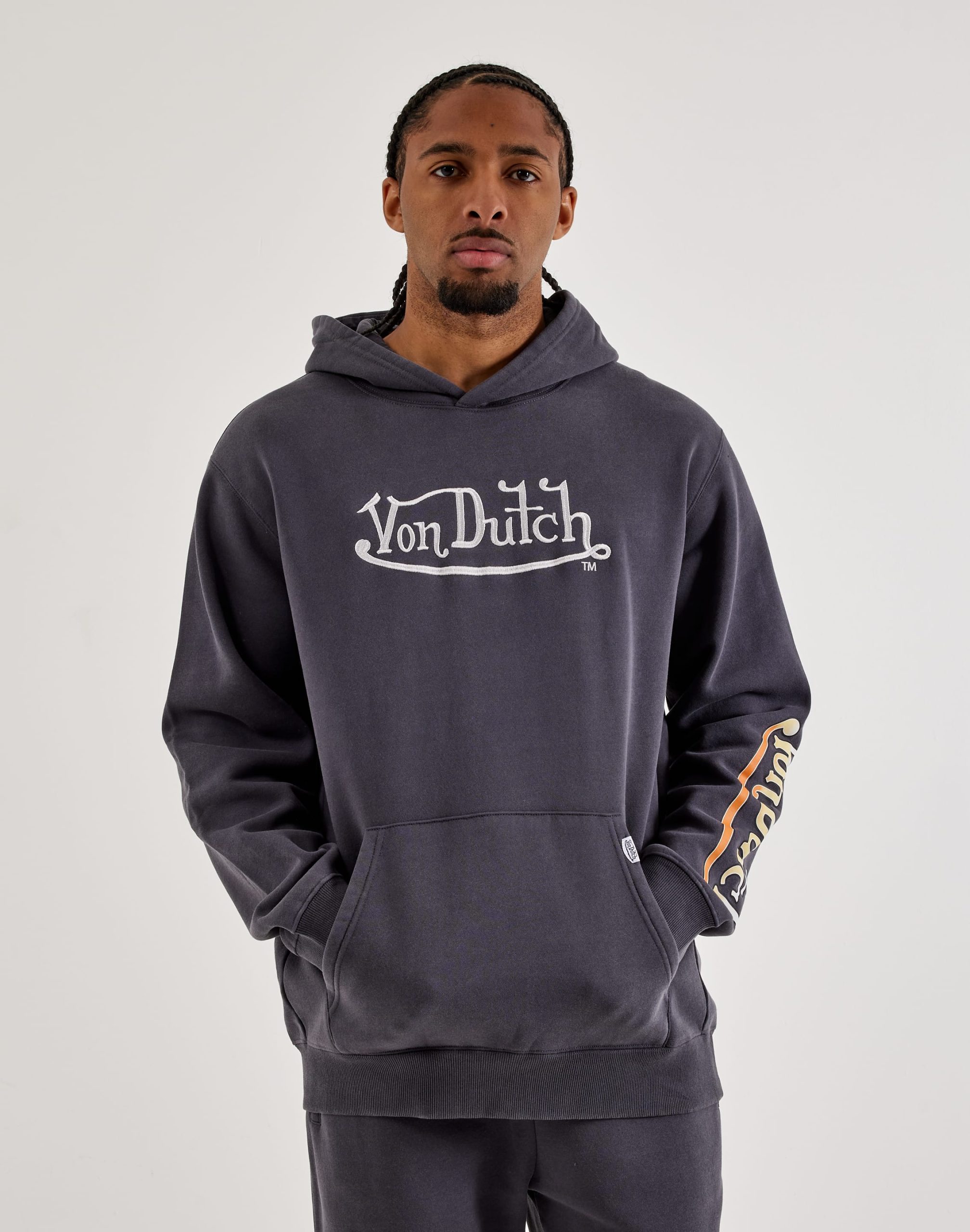Von Dutch Flying Eye Pullover Fleece Hoodie