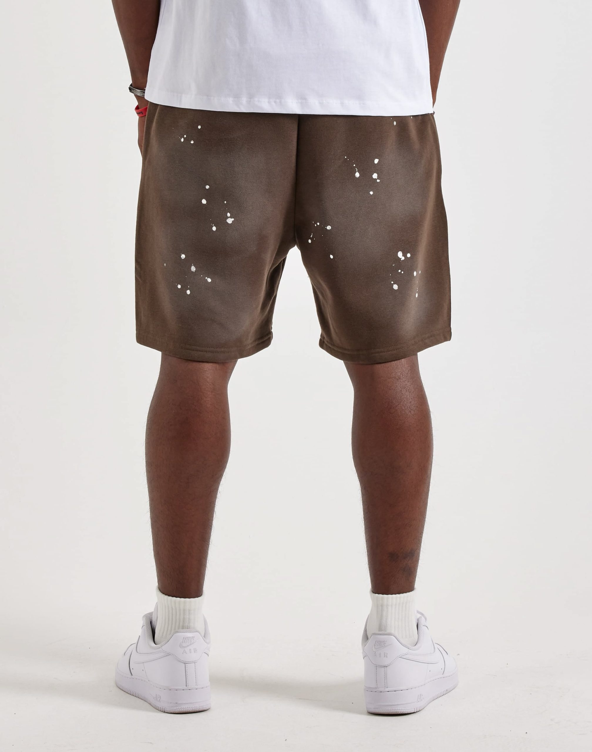 Von Dutch Acid Wash Fleece Sweat Shorts - Image 4