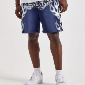 Von Dutch Gothic Script Fleece Sweat Shorts