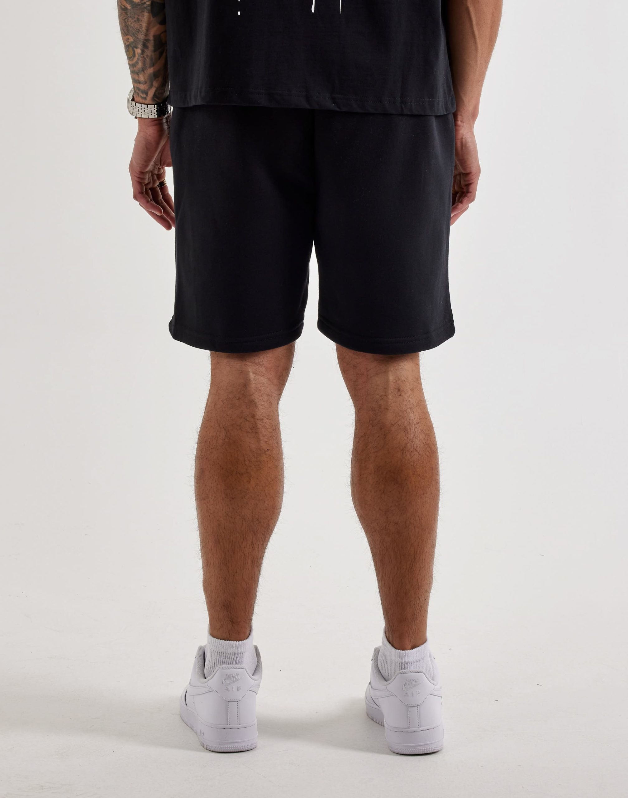 Von Dutch Classic Logo Fleece Sweat Shorts - Image 4