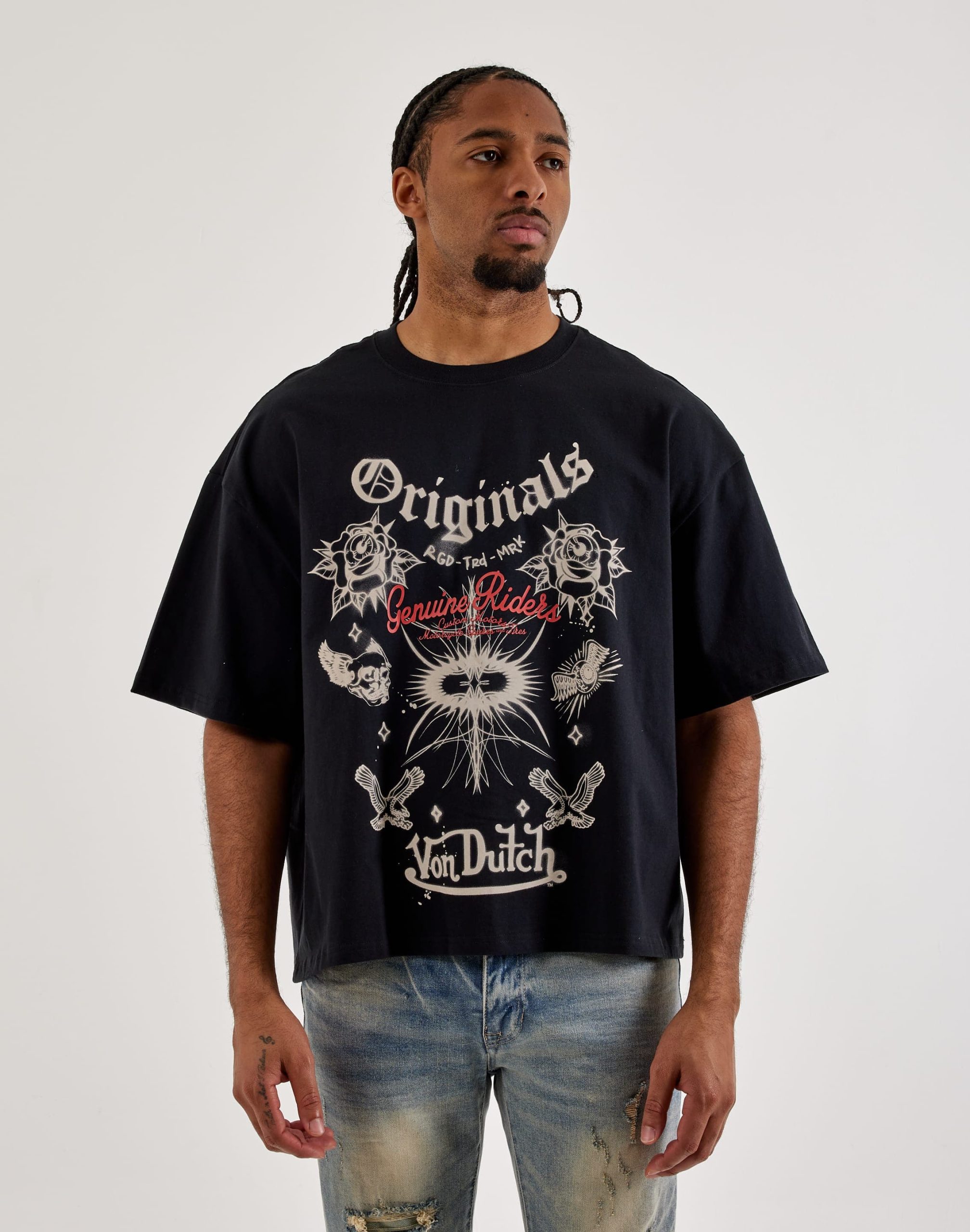 Von Dutch Originals Oversized Tee