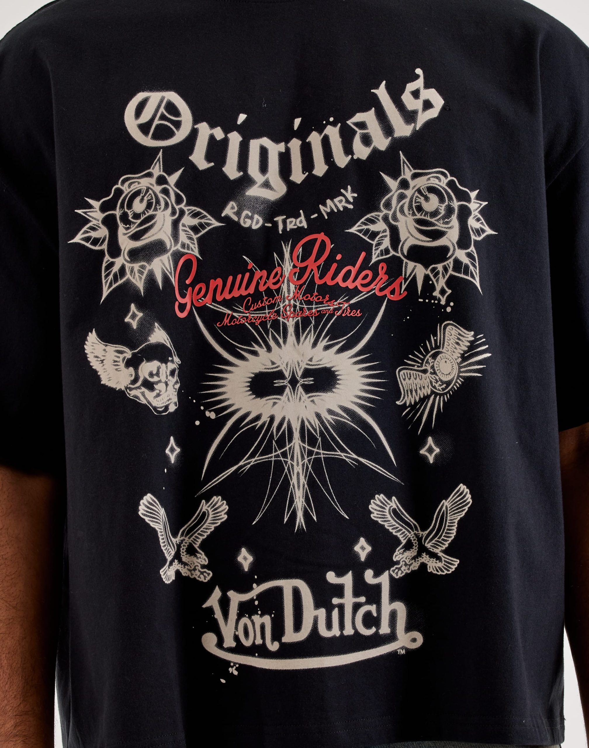 Von Dutch Originals Oversized Tee - Image 2