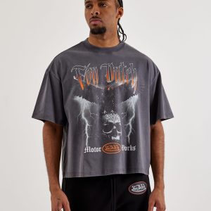 Von Dutch Lightning Boxy Tee