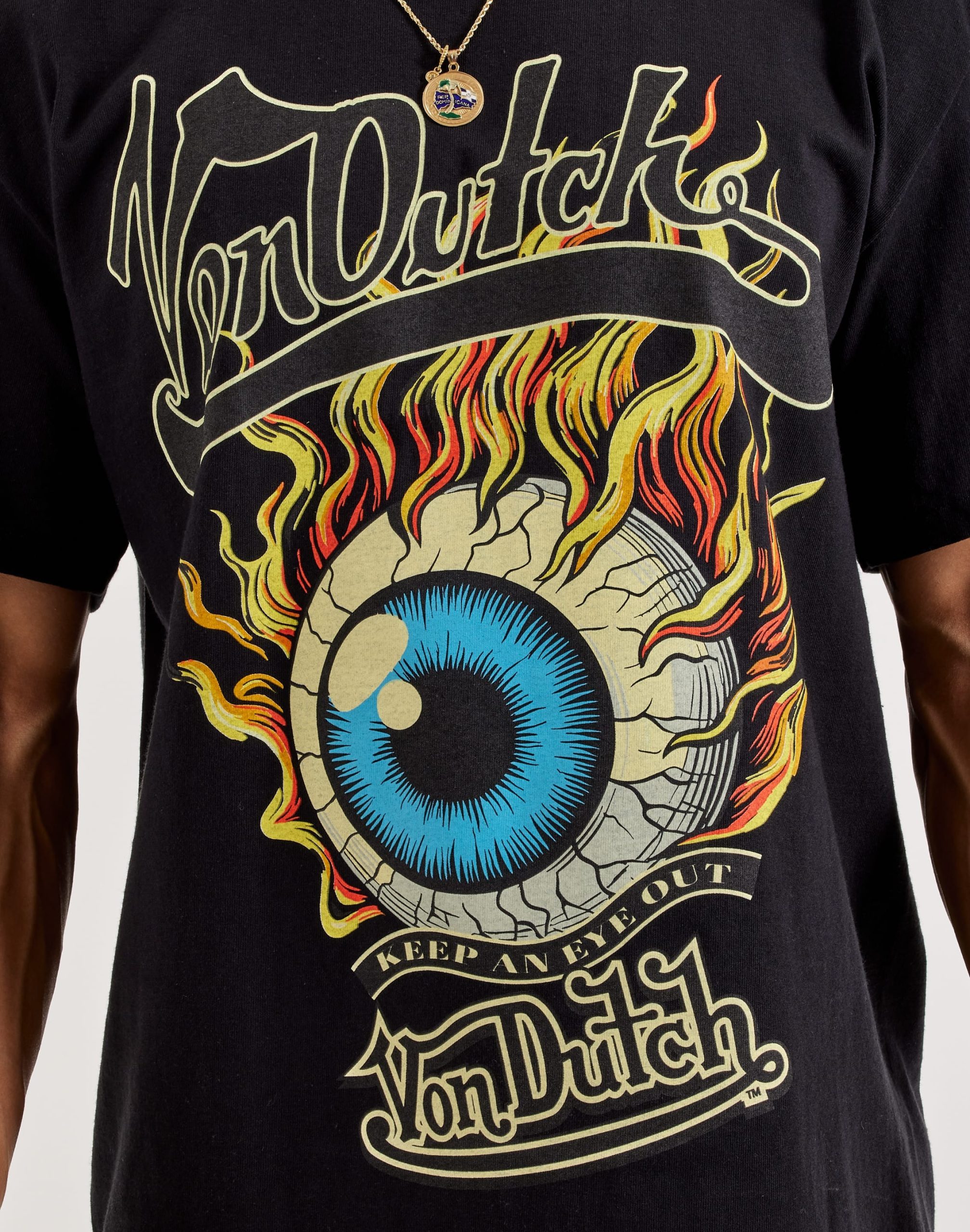 Von Dutch Flame Flying Eye Tee - Image 2