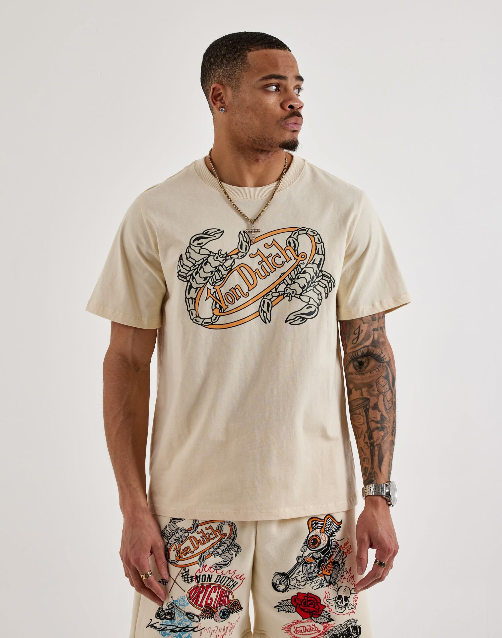 Von Dutch Tattoo Logo Tee