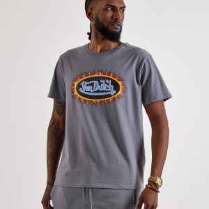 Von Dutch Classic Flame Logo Tee