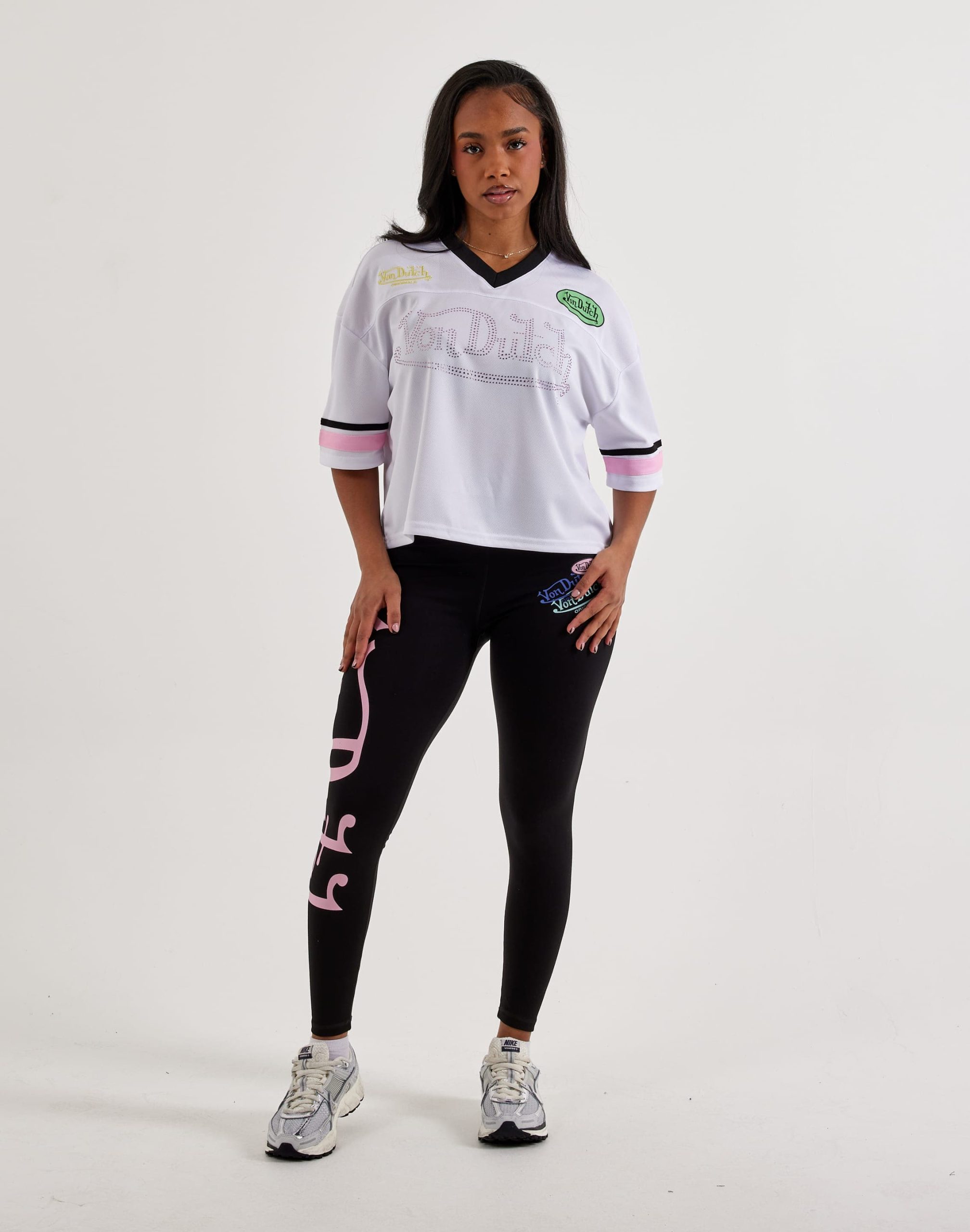 Von Dutch Multi Logo Leggings - Image 5