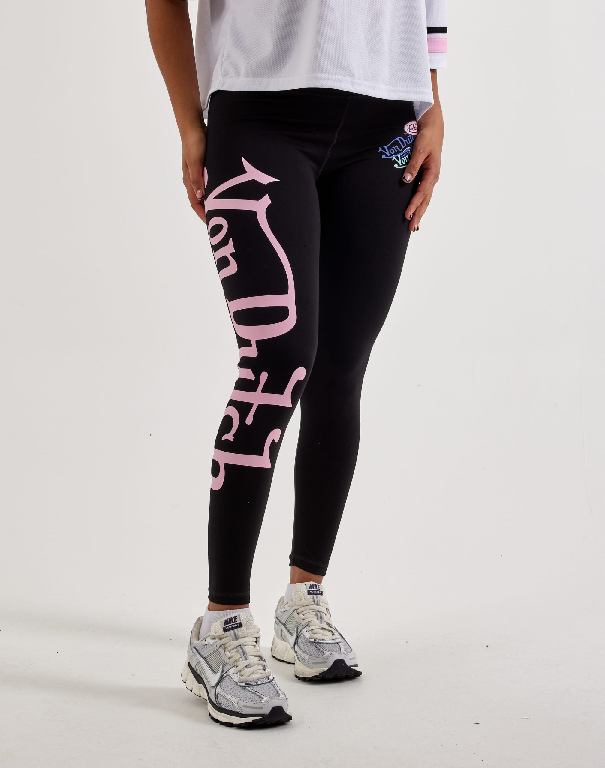 Von Dutch Multi Logo Leggings