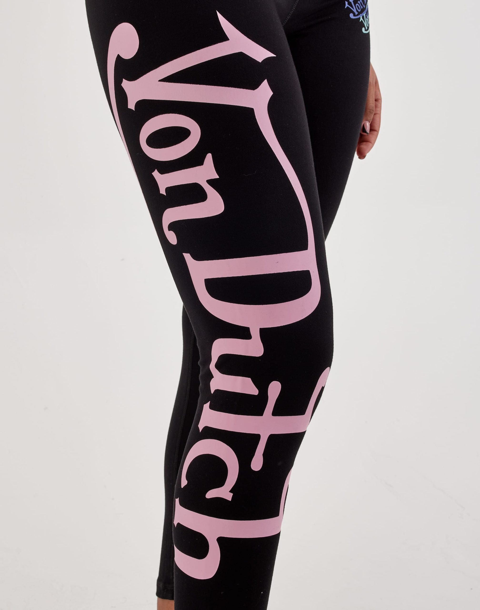 Von Dutch Multi Logo Leggings - Image 3