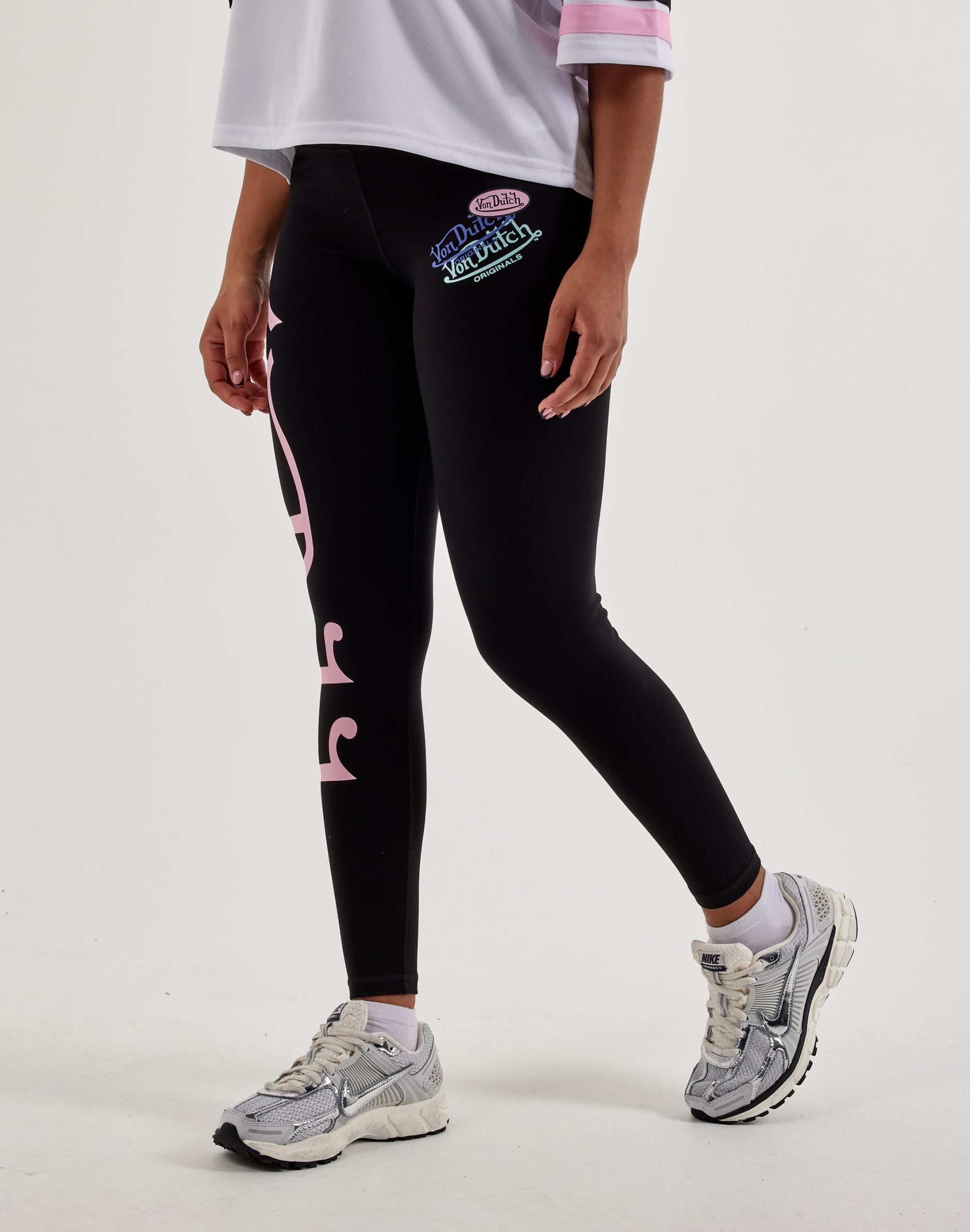 Von Dutch Multi Logo Leggings - Image 2
