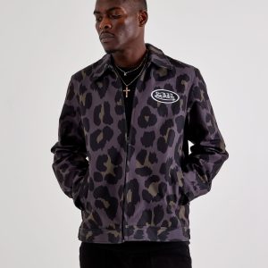 Von Dutch Originals Animal Print Jacket