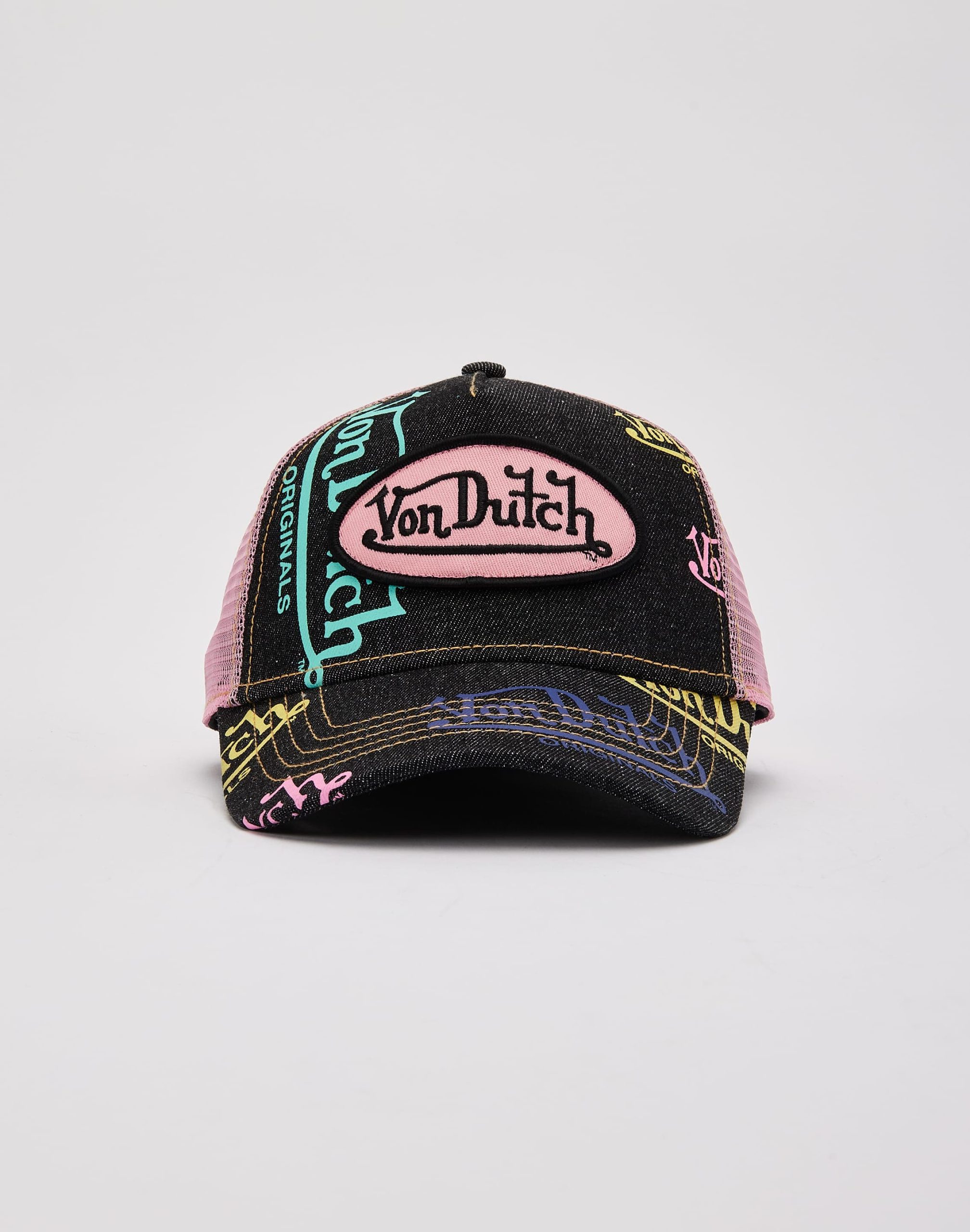 Von Dutch Tagged Trucker Hat - Image 2