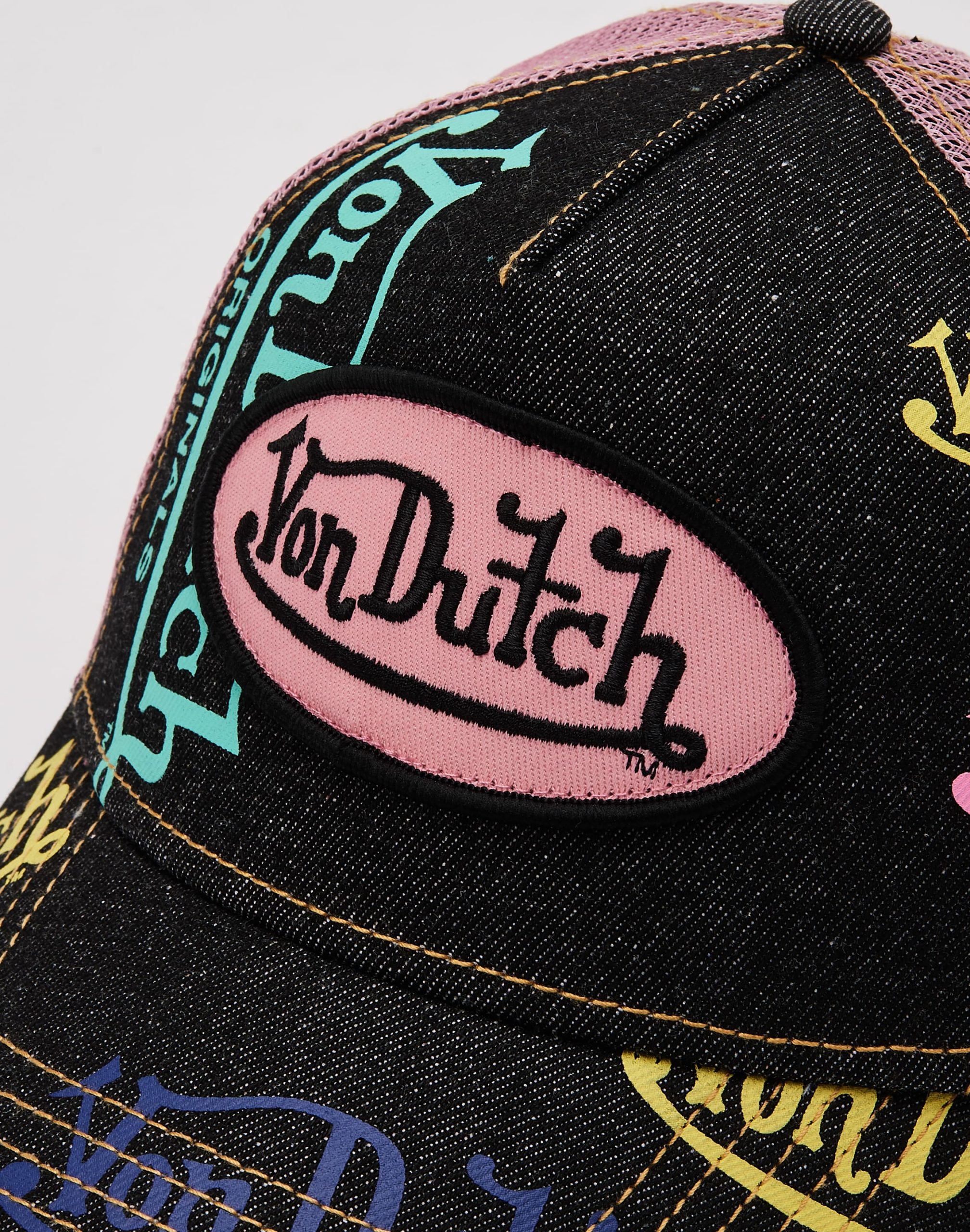Von Dutch Tagged Trucker Hat - Image 4