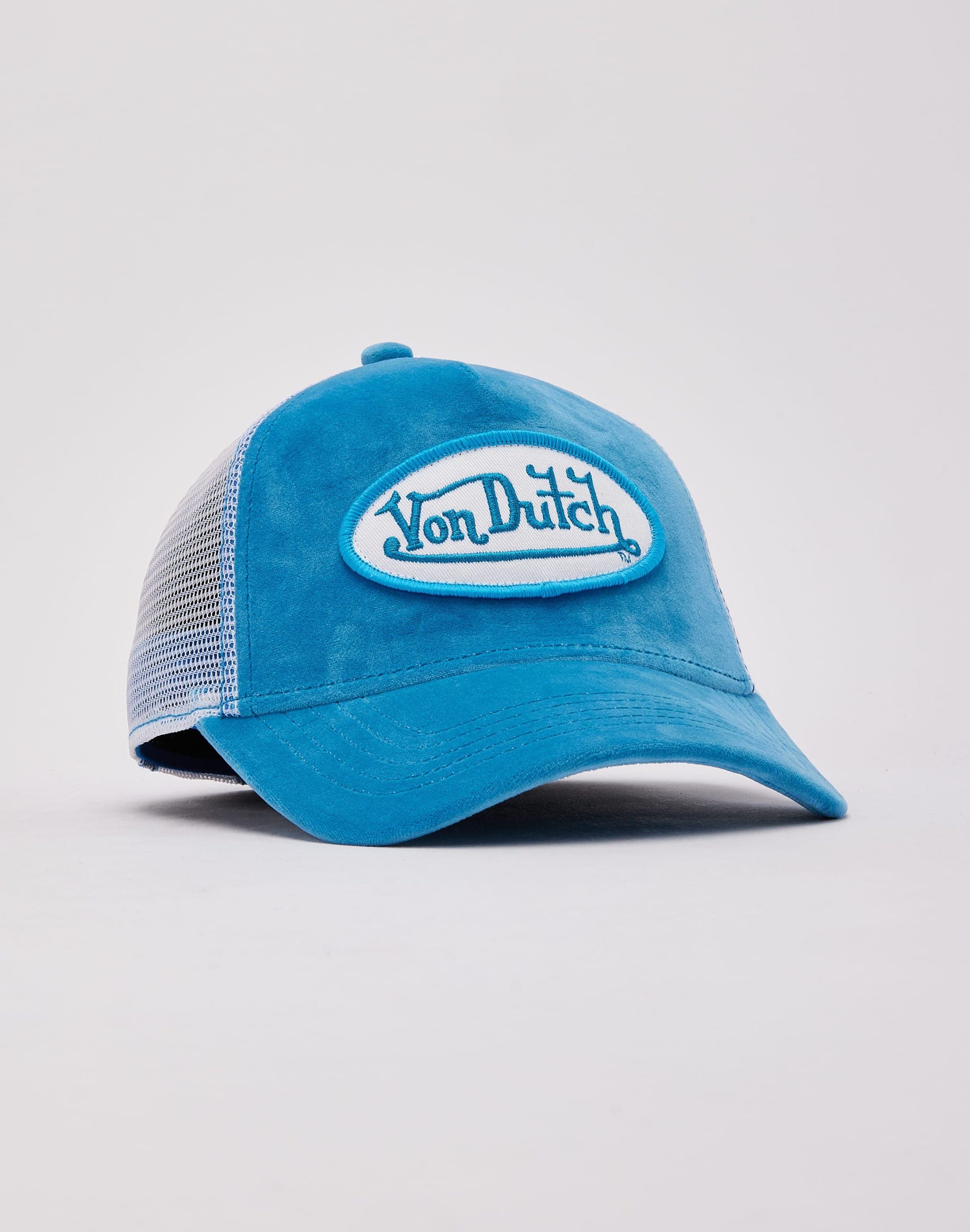 Von Dutch Velvet Trucker Hat - Image 3