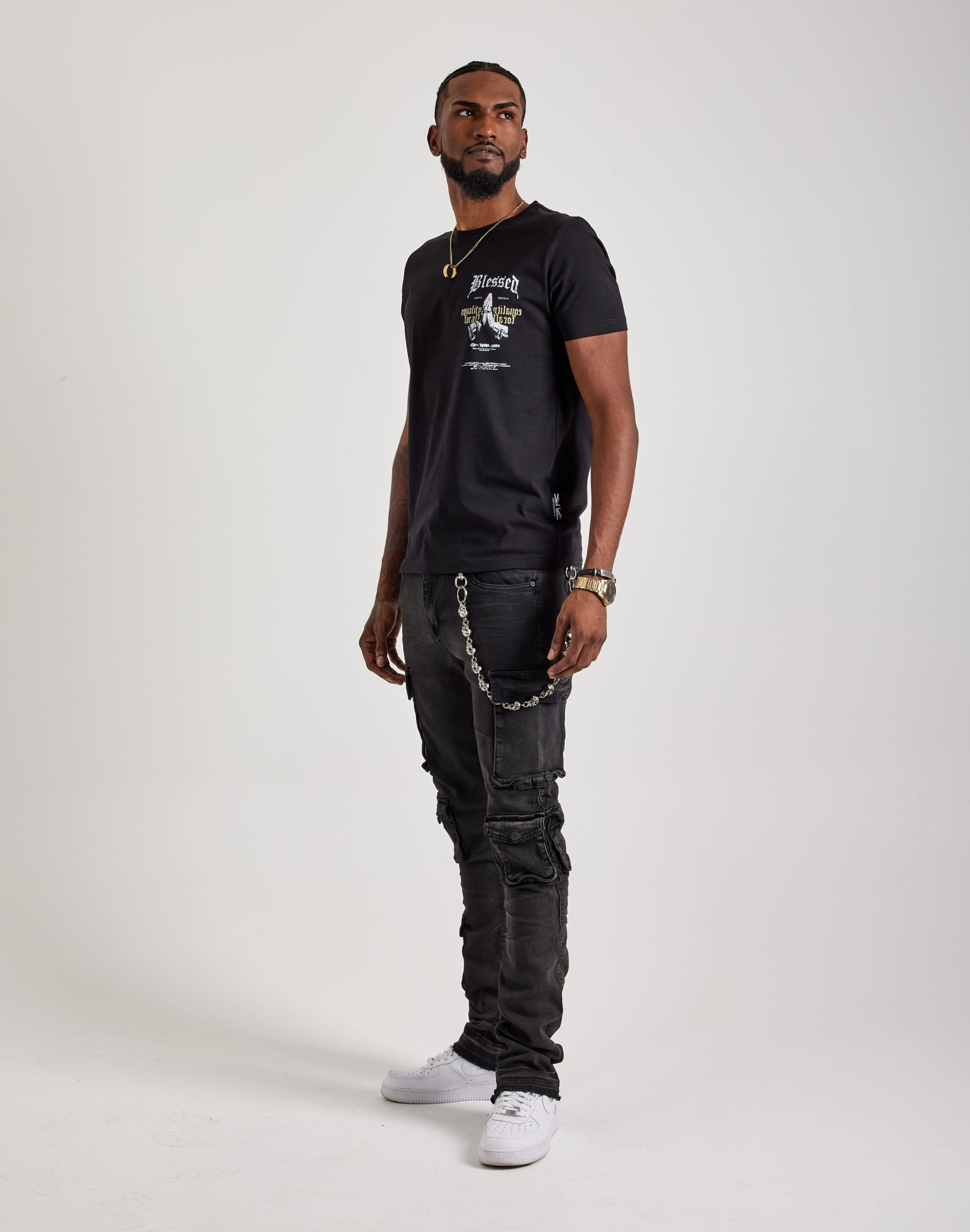 WAIMEA Stacked Cargo Denim Jeans - Image 5