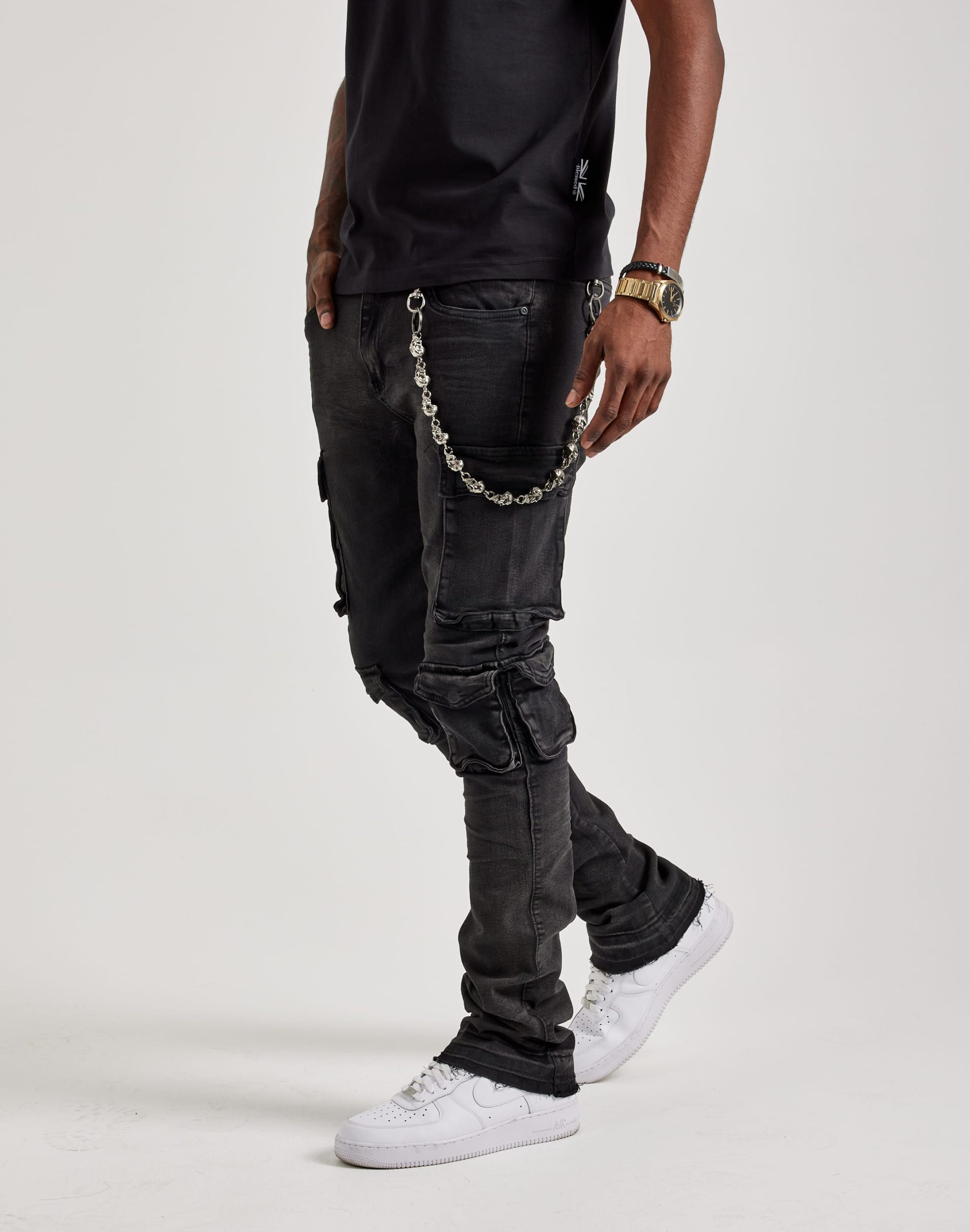 WAIMEA Stacked Cargo Denim Jeans - Image 2