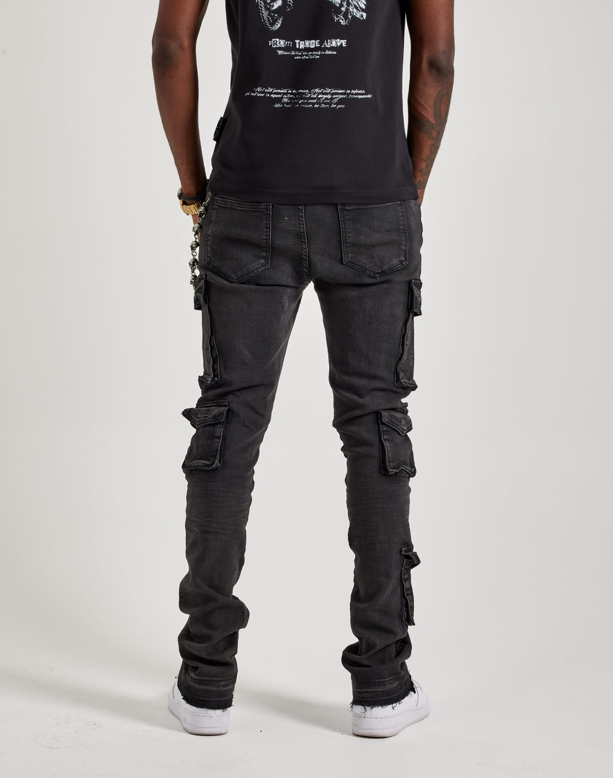 WAIMEA Stacked Cargo Denim Jeans - Image 4