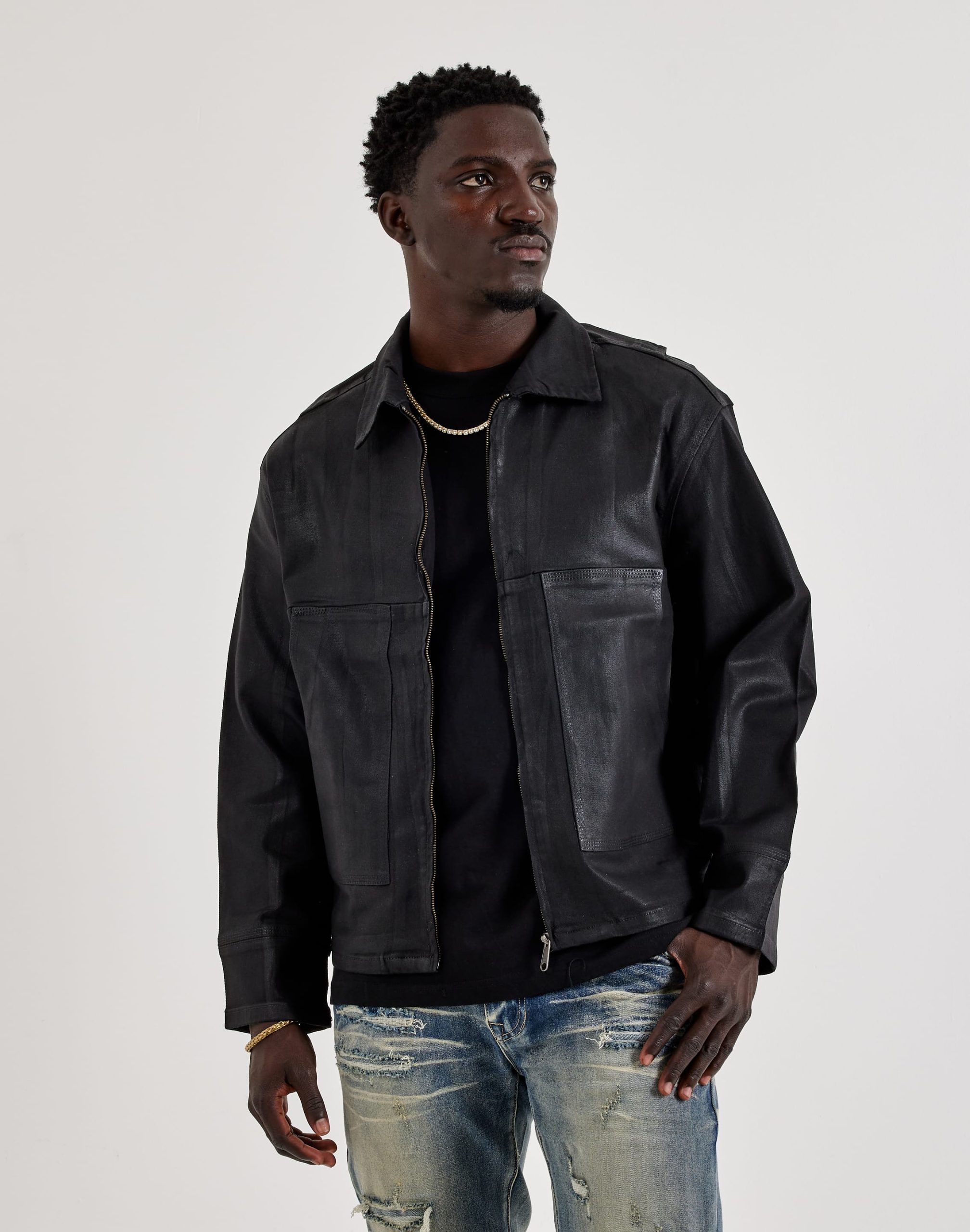 WAIMEA Wax Coated Full-Zip Jacket
