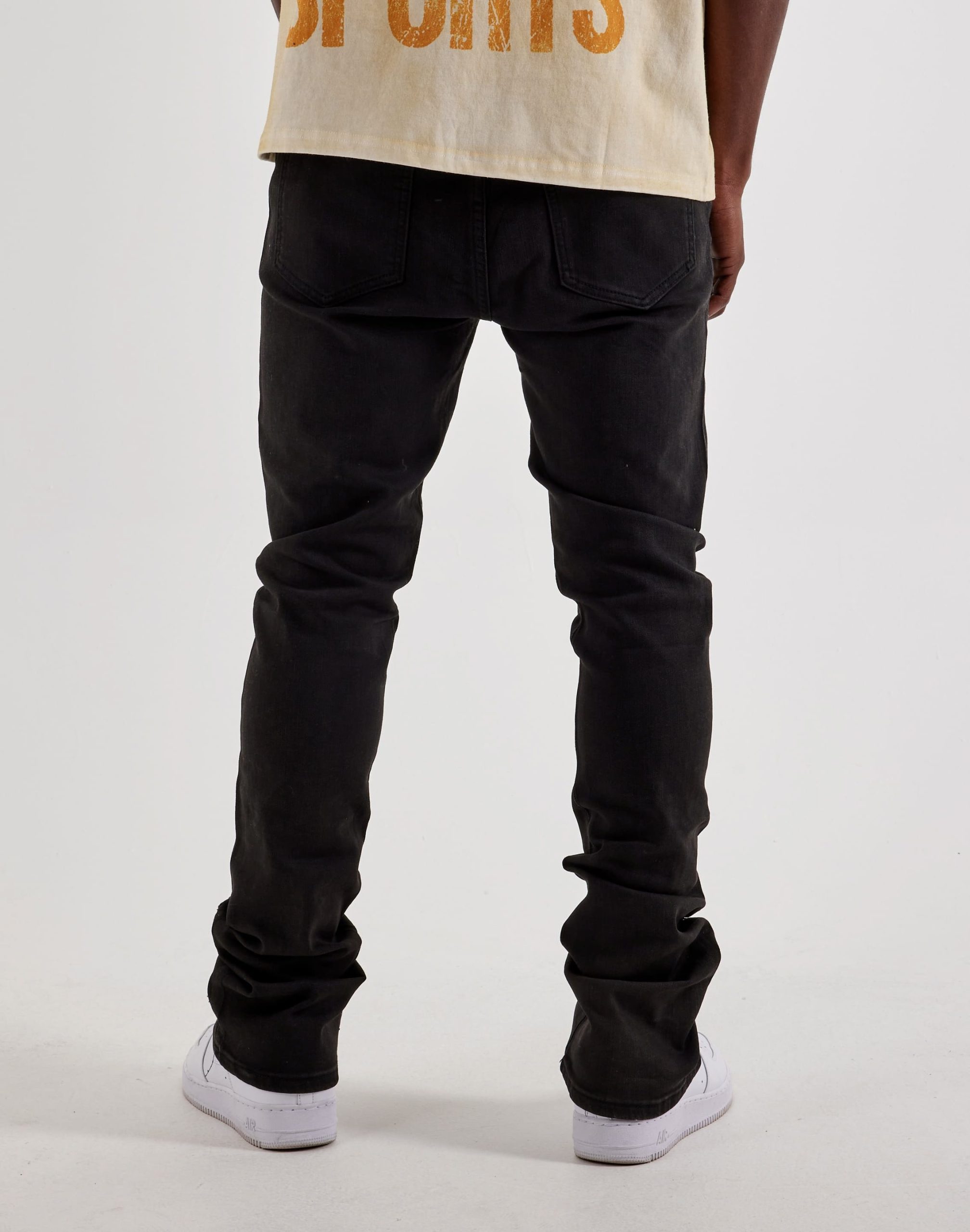 WAIMEA Stacked Western Stud Denim Jeans - Image 4