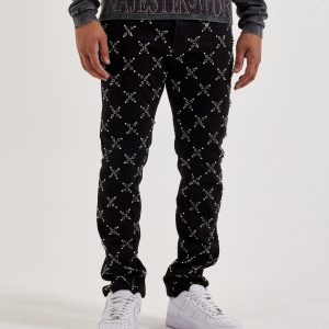 WAIMEA Slim Diamond Cluster Denim Jeans