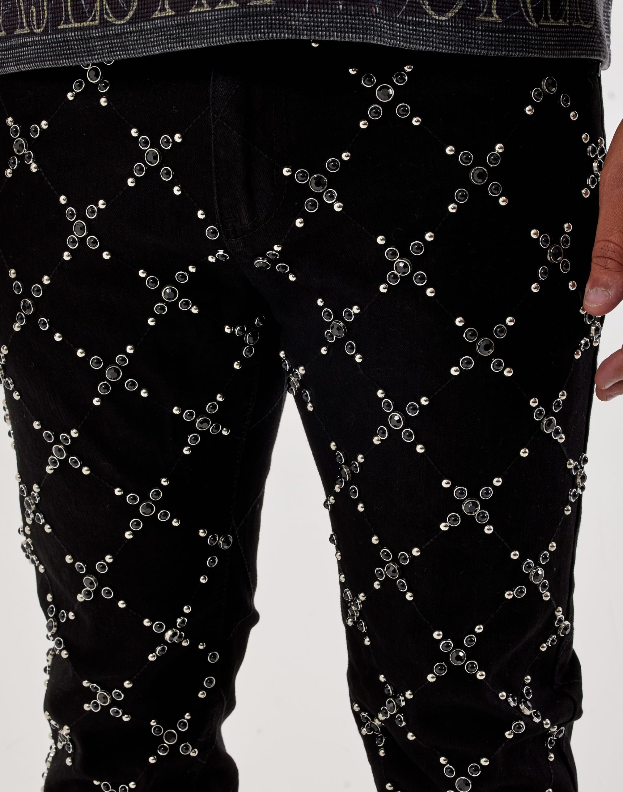 WAIMEA Slim Diamond Cluster Denim Jeans - Image 3