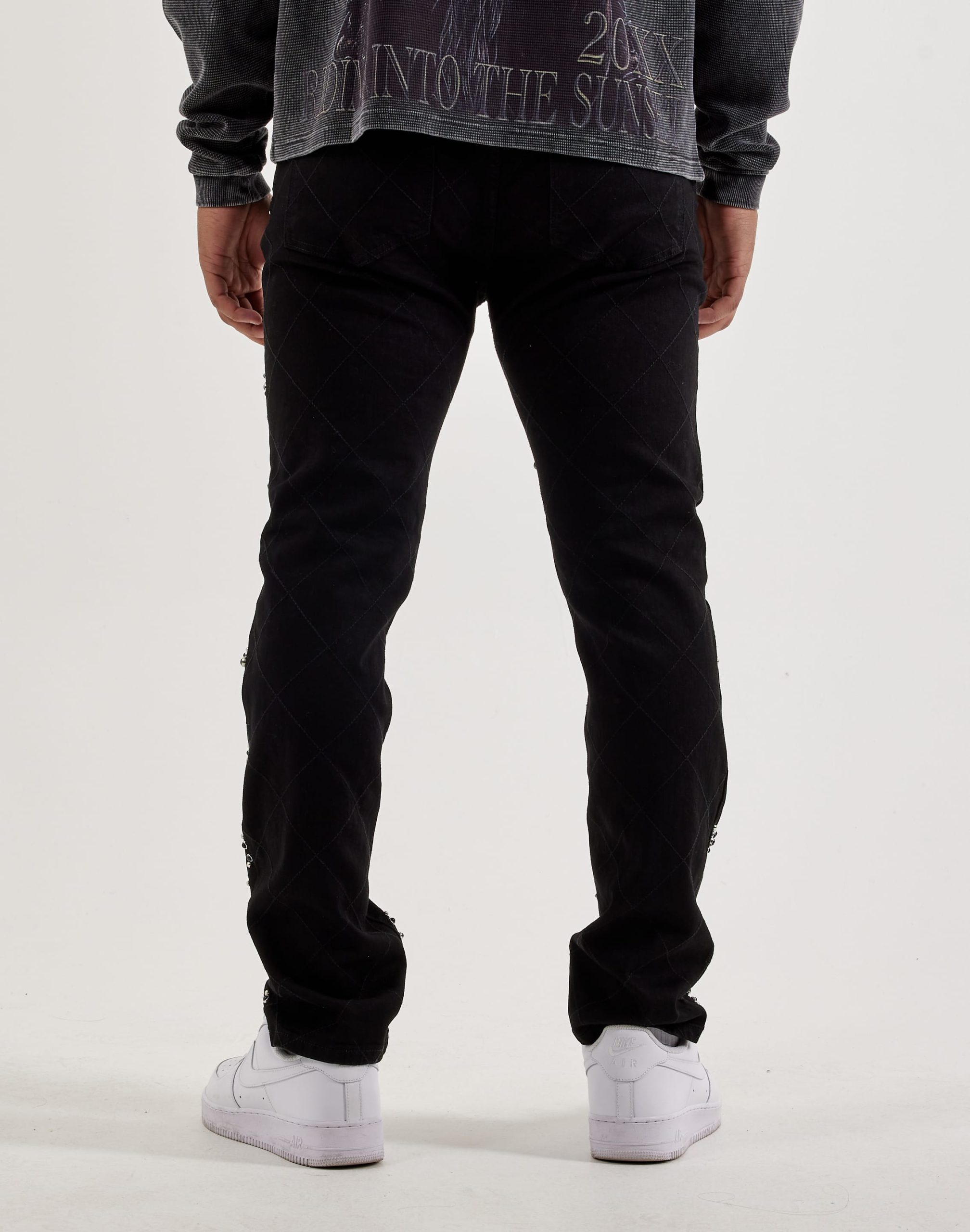 WAIMEA Slim Diamond Cluster Denim Jeans - Image 4