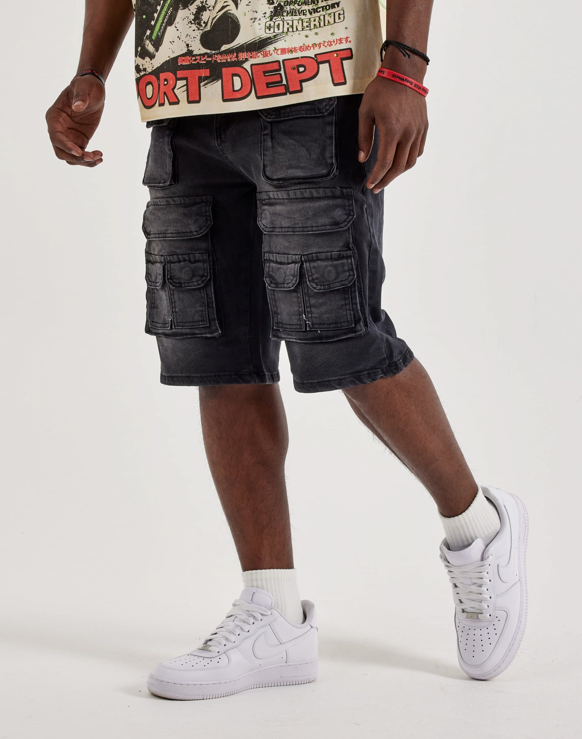 WAIMEA Denim Cargo Shorts - Image 2