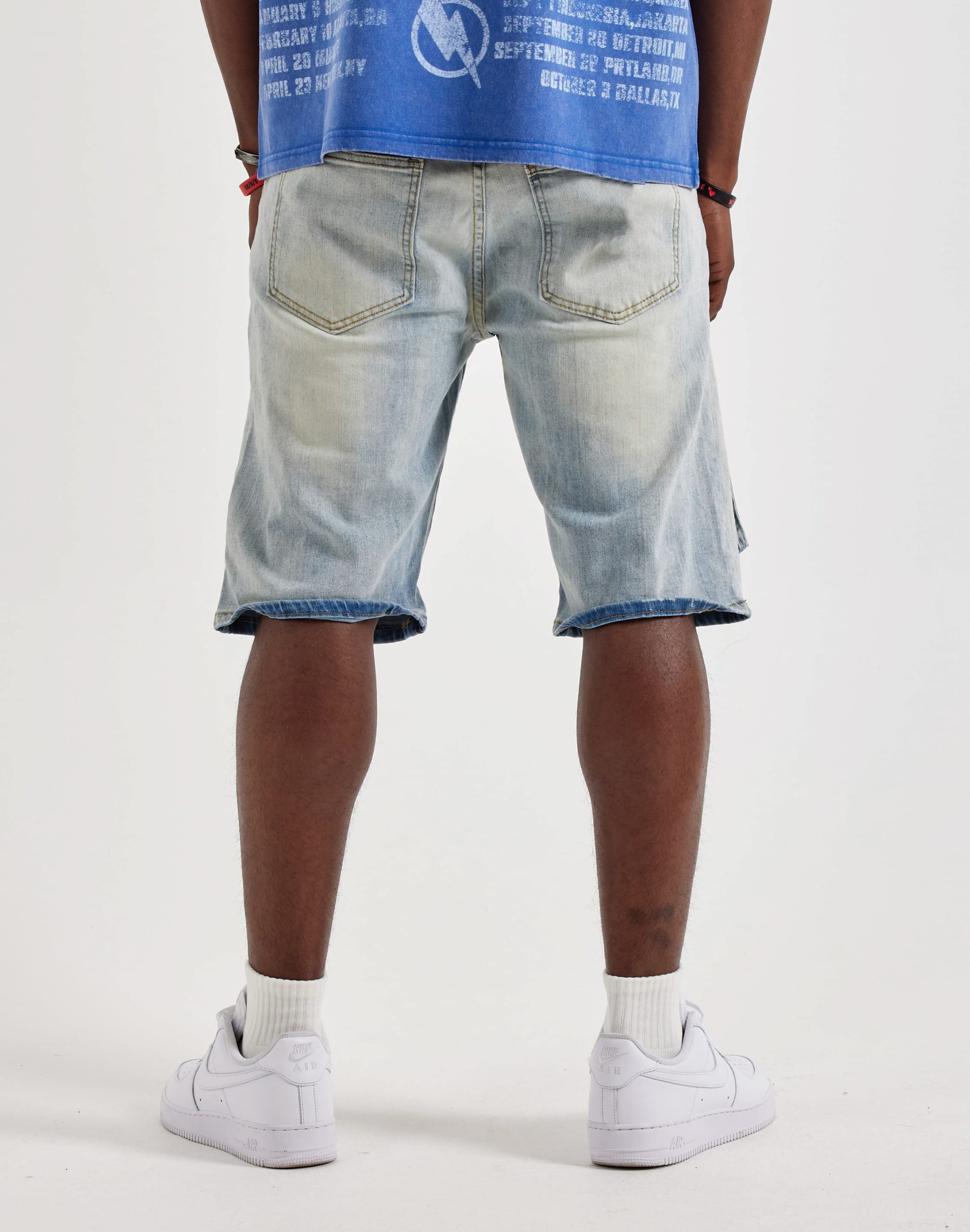 WAIMEA Denim Cargo Shorts - Image 4