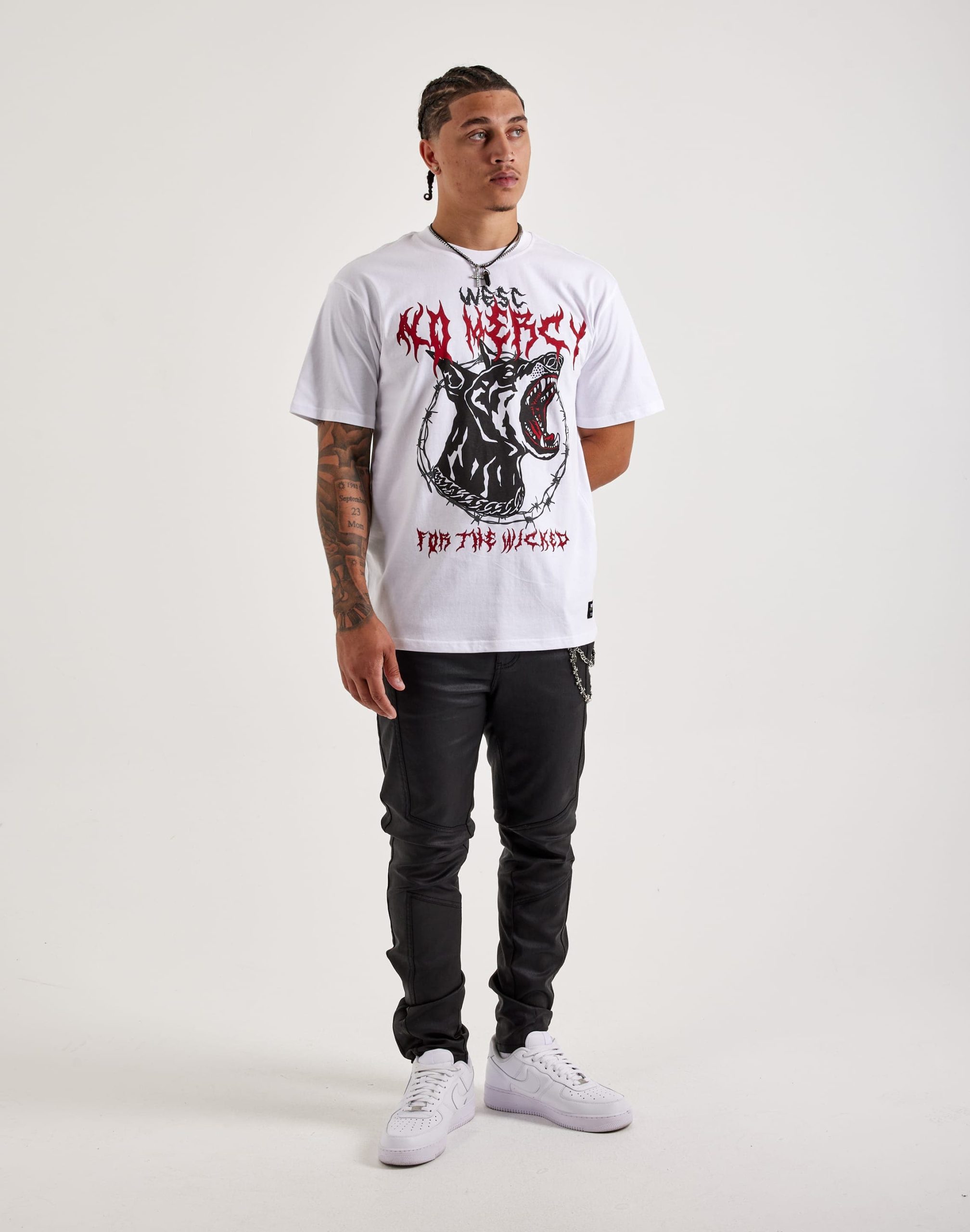WESC Mason No Mercy Tee - Image 4