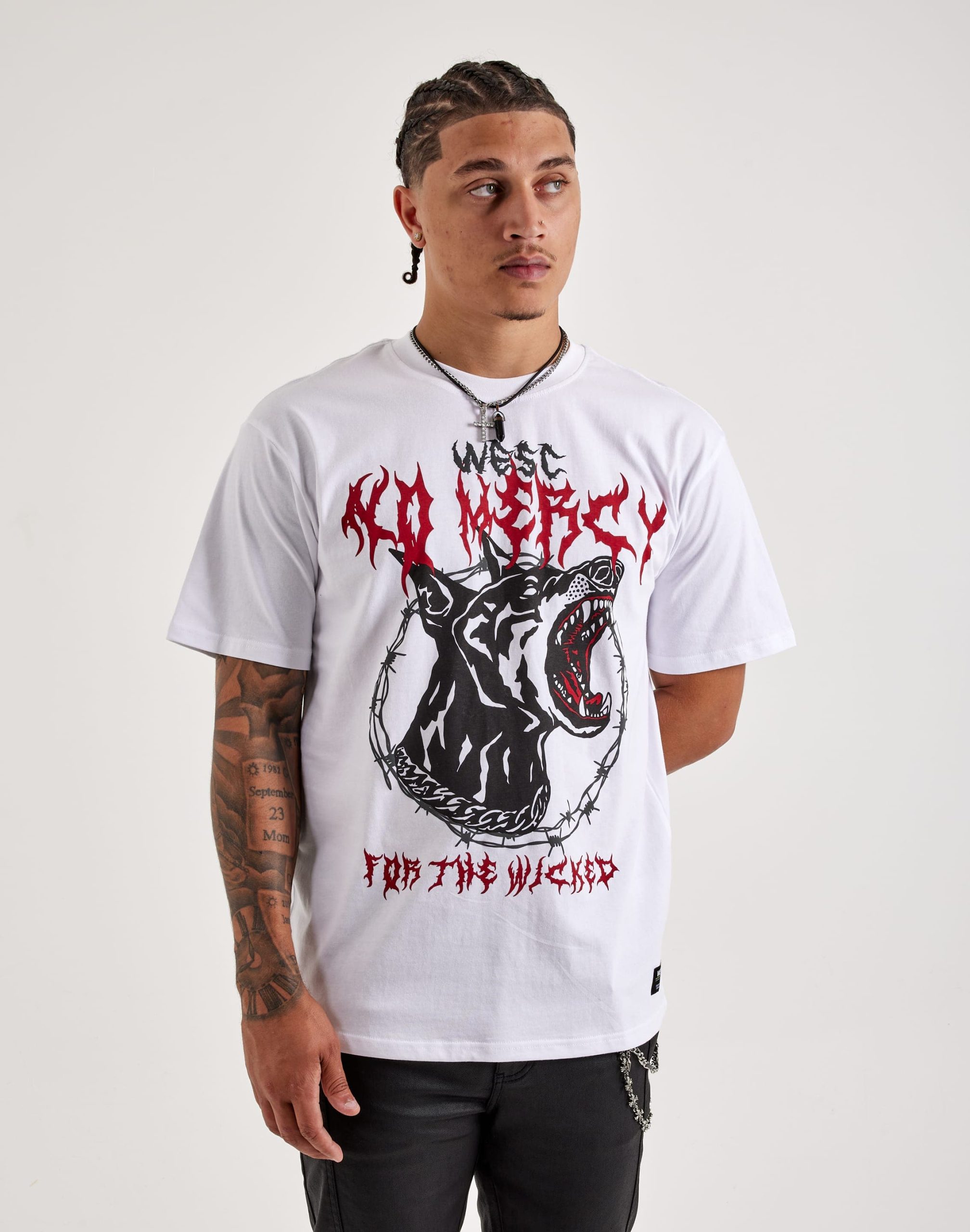 WESC Mason No Mercy Tee