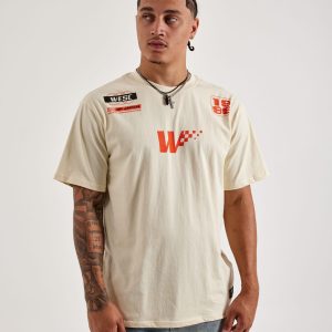 WESC Mason Distressed Motorsport Tee